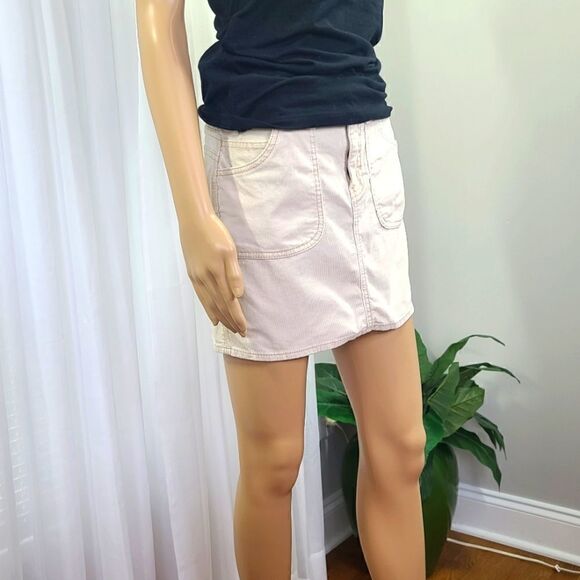 GAP Natural Corduroy Skirt Size 2 - Picture 1 of 5